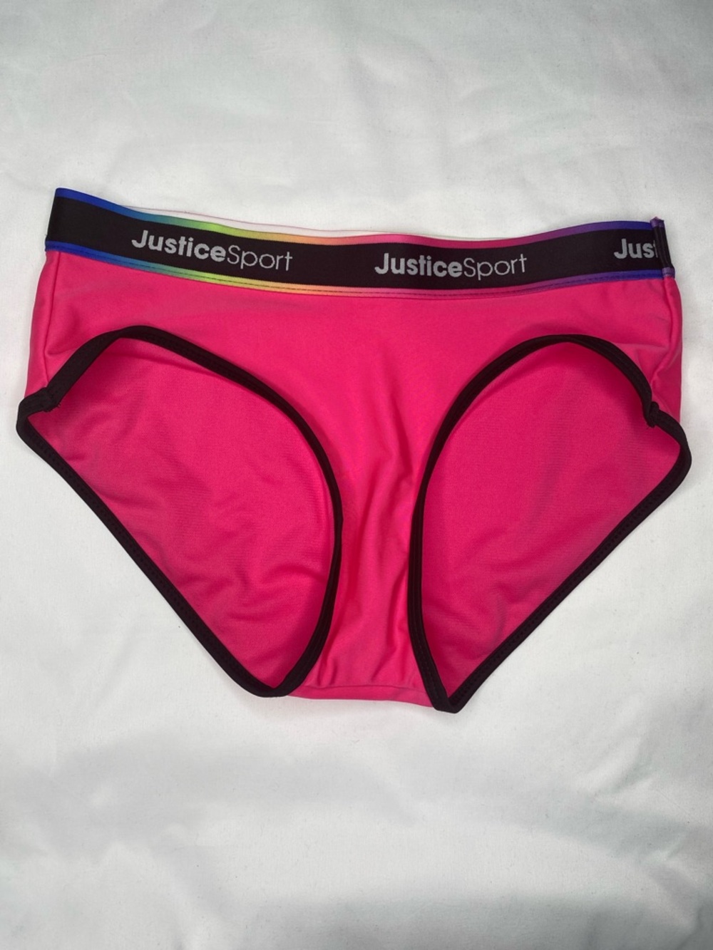 Justice Hot Pink swim bikini bottom